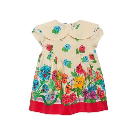 gucci baby girl shirt dress|Gucci baby girl dress cotton.